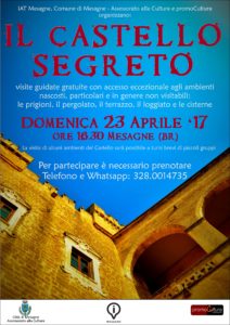 il castello segreto - 23 aprile - locandina