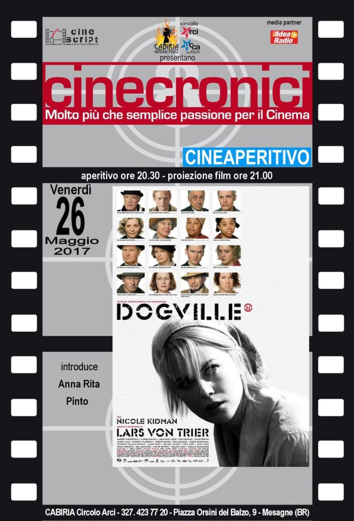 Cinecronici Maggio DOGVILLE - WEB