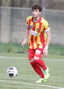 Risolo con la maglia del Lecce