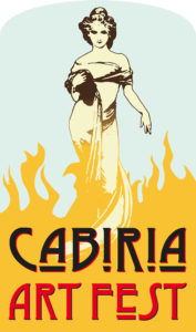 Logo Cabiria Art Fest BLACK