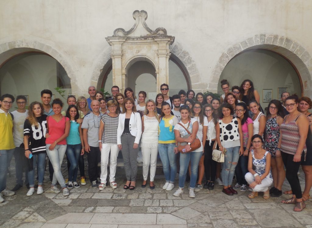 Docenti, Studenti Ricercatori ISBEM al Convento dei Cappuccini_Monastero del 3° Millennio_Mesagne_Estate 2015