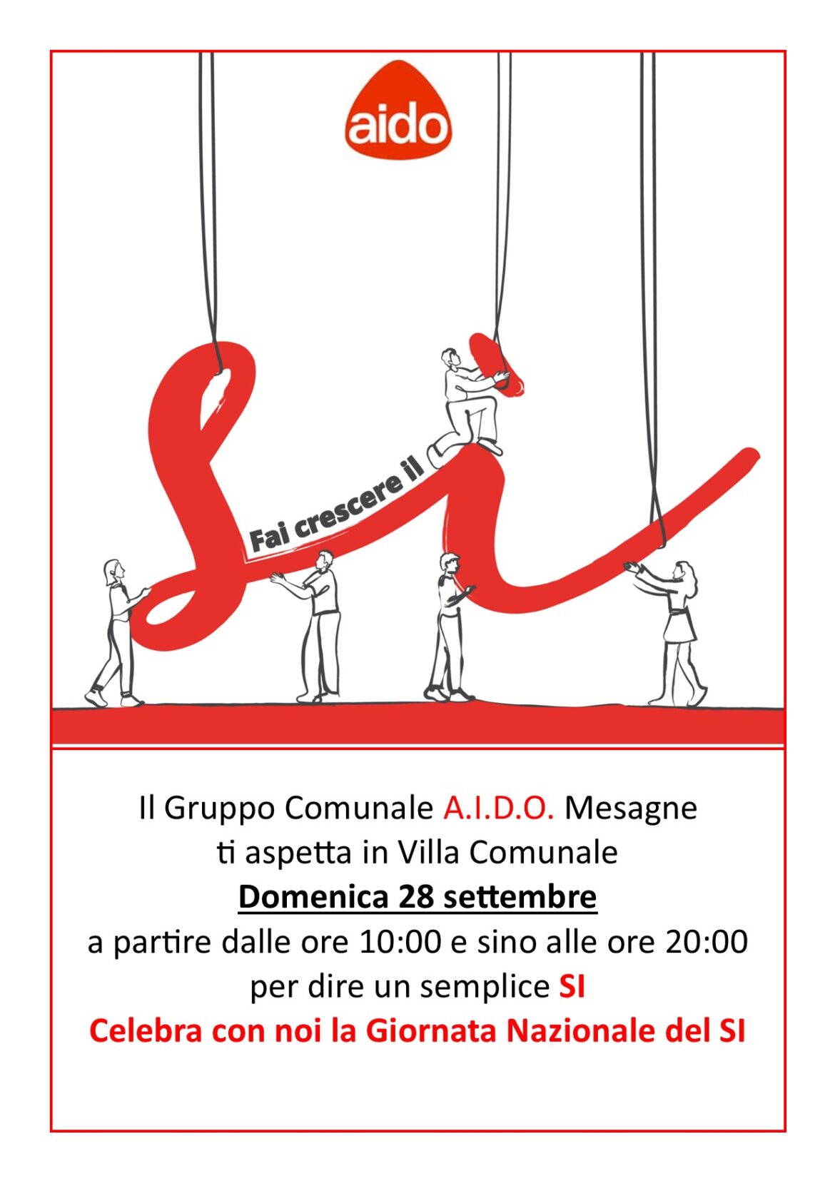 Locandina Giornata del SI 28_09_2025